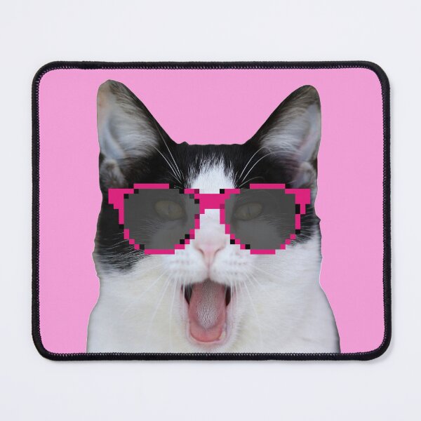 Item preview, Beluga Discord - Beluga Cat - Pixel Pink Glasses designed and sold by DiensDesign.