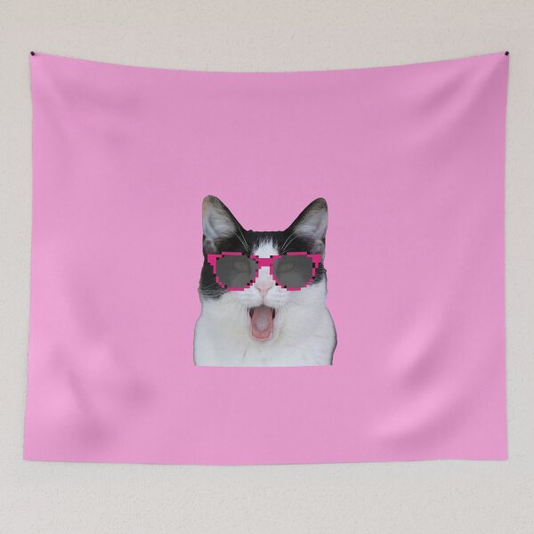 Item preview, Beluga Discord - Beluga Cat - Pixel Pink Glasses designed and sold by DiensDesign.