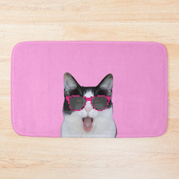 Item preview, Beluga Discord - Beluga Cat - Pixel Pink Glasses designed and sold by DiensDesign.