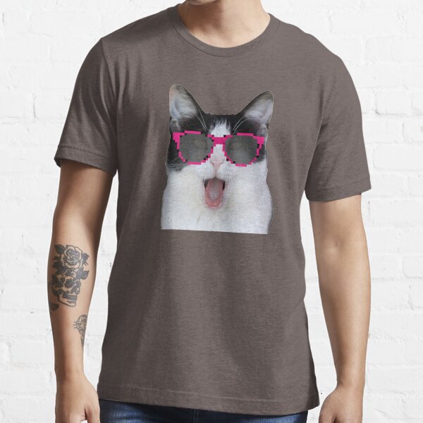 Beluga Discord - Beluga Cat - Pixel Pink Glasses Art Board Print for Sale  by DiensDesign