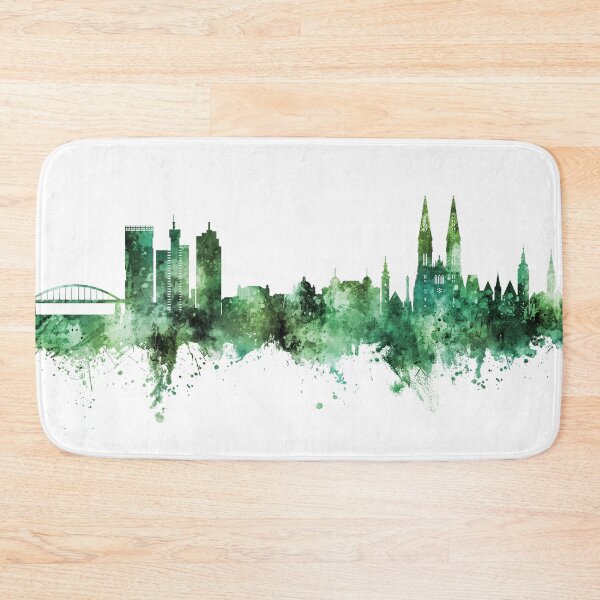 Item preview, Zagreb Croatia Skyline designed and sold by ArtPrints.