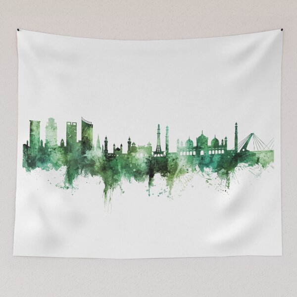 Item preview, Lahore Pakistan Skyline designed and sold by ArtPrints.
