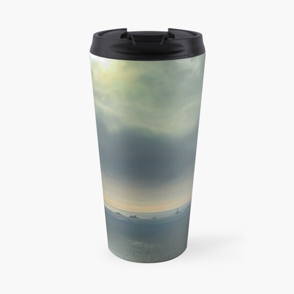 Longships Lighthouse from Sennen Cove Travel Mug
