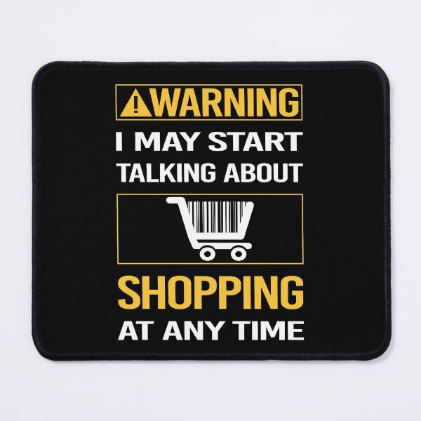 Item preview, Funny Warning Shopping Shopper designed and sold by FulviaContreras.