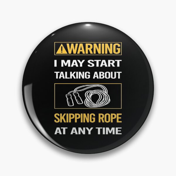 Item preview, Funny Warning Skipping rope designed and sold by FulviaContreras.