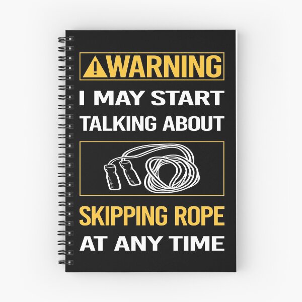 Item preview, Funny Warning Skipping rope designed and sold by FulviaContreras.