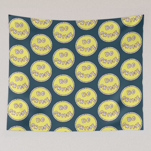 Item preview, Do crime flowery funny meme   designed and sold by Learnon.