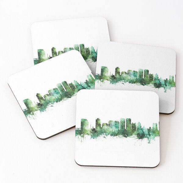 Item preview, West Palm Beach Florida Skyline designed and sold by ArtPrints.