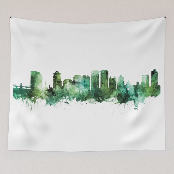 Item preview, West Palm Beach Florida Skyline designed and sold by ArtPrints.