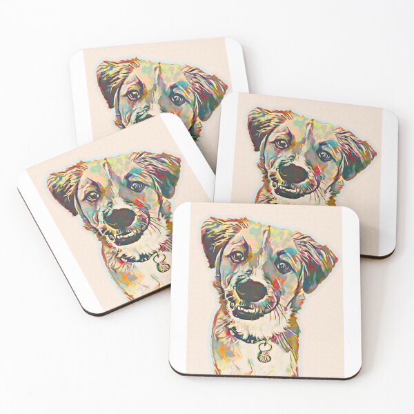 Item preview, Custom dog portrait  3 designed and sold by Nora Gad.