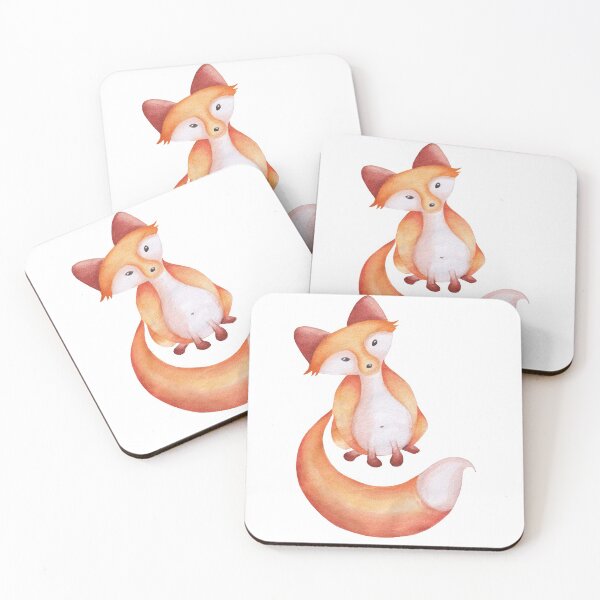 Item preview, Super Cute Fox designed and sold by Imogen Boshstar Art.