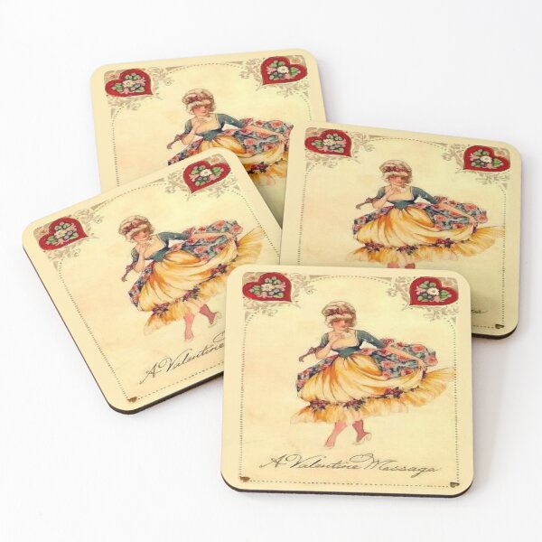 Item preview, Vintage Valentine Message designed and sold by SaraValor.