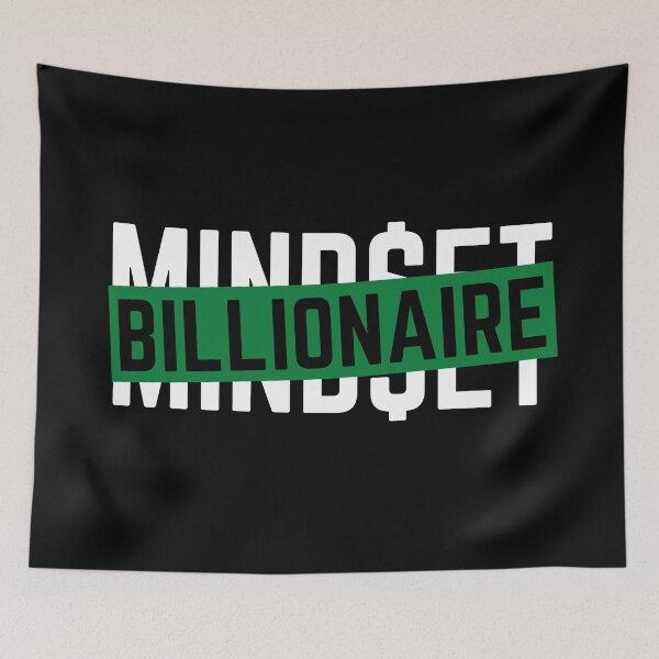 Item preview, Mindset Billionaire designed and sold by KingsManKind.