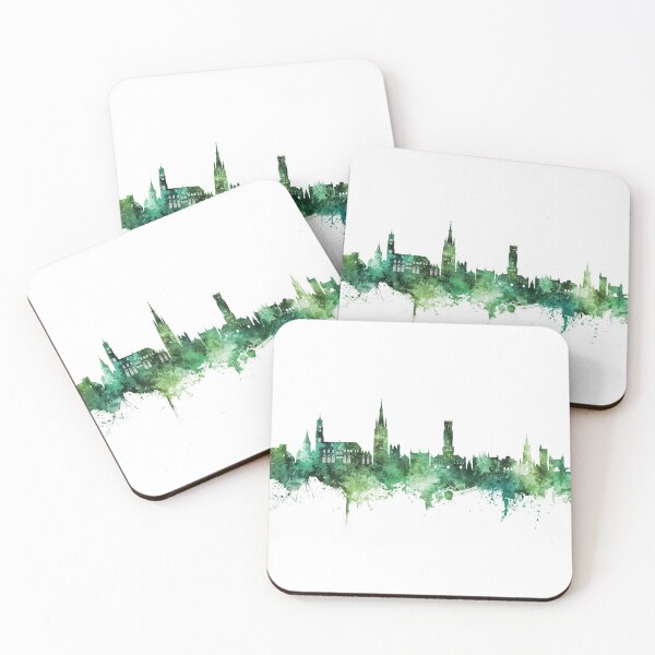 Item preview, Bruges Belgium Skyline designed and sold by ArtPrints.