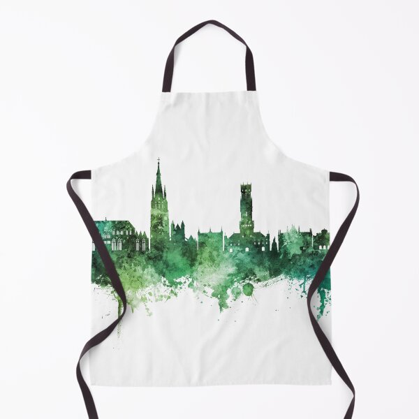 Item preview, Bruges Belgium Skyline designed and sold by ArtPrints.