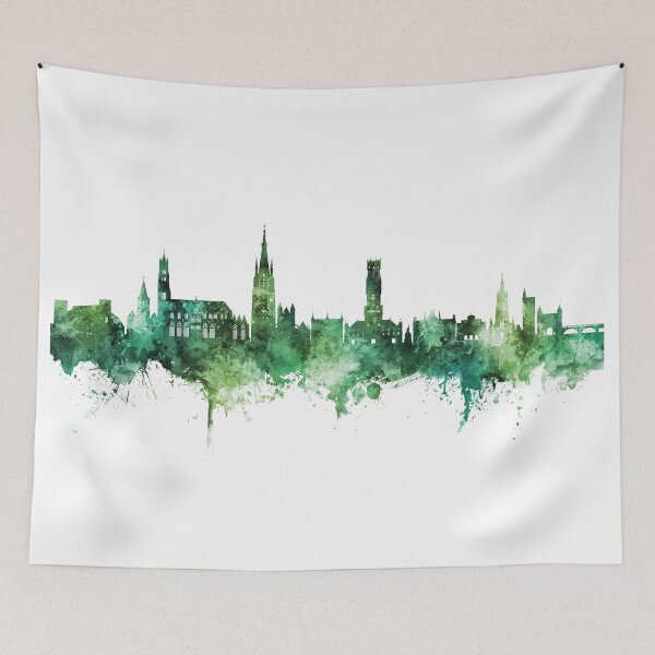 Item preview, Bruges Belgium Skyline designed and sold by ArtPrints.
