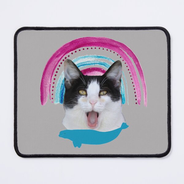 Item preview, Beluga Discord - Beluga Cat with Rainbow designed and sold by DiensDesign.