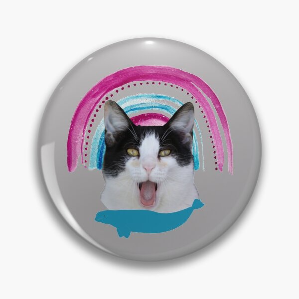 Item preview, Beluga Discord - Beluga Cat with Rainbow designed and sold by DiensDesign.