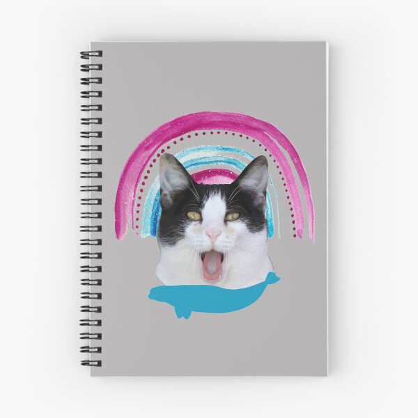 Item preview, Beluga Discord - Beluga Cat with Rainbow designed and sold by DiensDesign.
