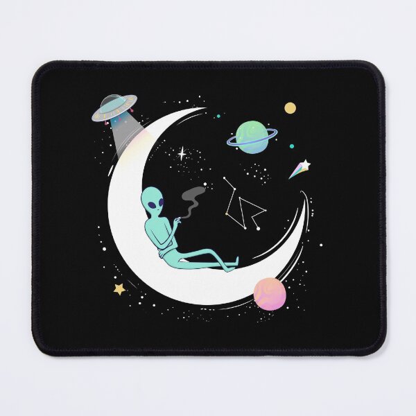 Item preview, Smoking ın the moon designed and sold by mrkedi123.