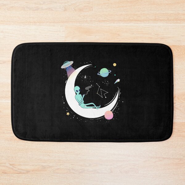 Item preview, Smoking ın the moon designed and sold by mrkedi123.
