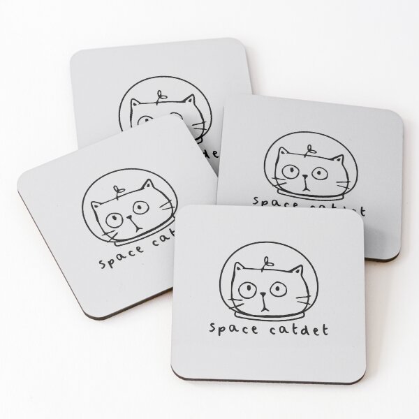 Item preview, Catstronaut Space Catdet  Cat Stickers designed and sold by Paper Hearteu.