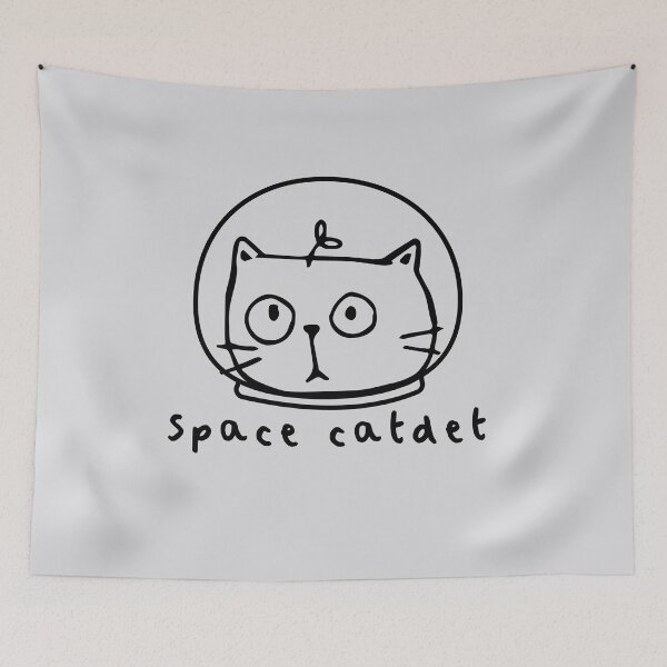 Item preview, Catstronaut Space Catdet  Cat Stickers designed and sold by Paper Hearteu.
