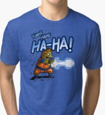KAME HAME HA HA! Tri-blend T-Shirt