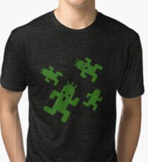 Cactuar print Tri-blend T-Shirt