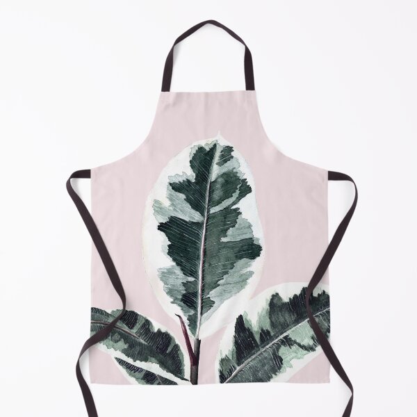 Item preview, Ficus Elastica Variegata in Watercolor designed and sold by RubatoArts.
