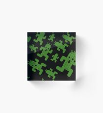 Cactuar print Acrylic Block