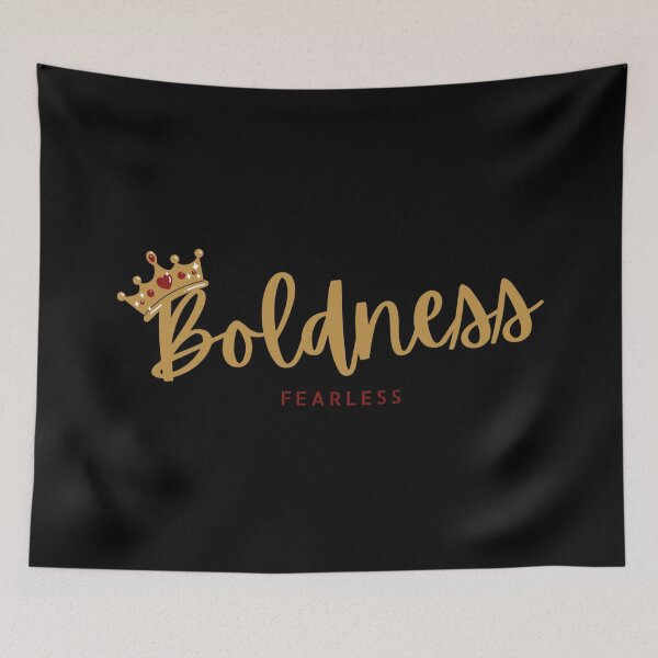 Item preview, Boldness and fearless designed and sold by L-I-E-Store.