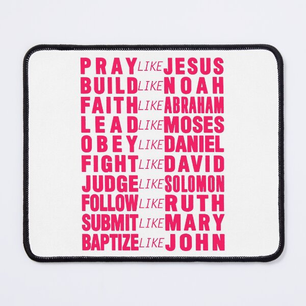 Item preview, Pray Like Jesus designed and sold by plushism.