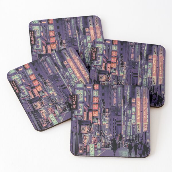 Item preview, Shinjuku Nights in CMYK designed and sold by emiliapapaya.
