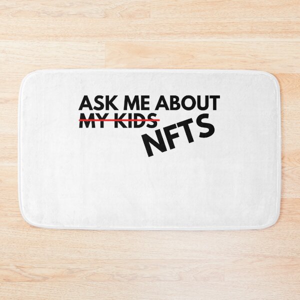 Item preview, Funny NFT Crypto Shirt - Ask Me About My NFTs designed and sold by nft-millionaire.