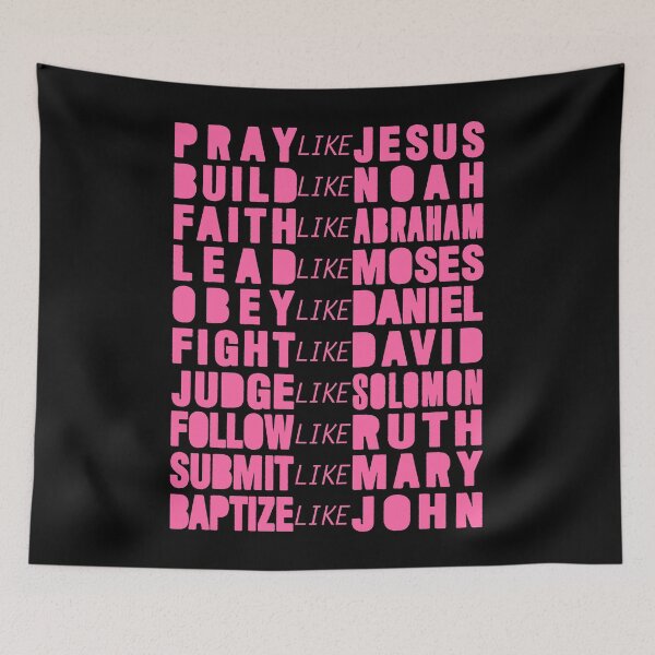 Item preview, Pray Like Jesus designed and sold by plushism.