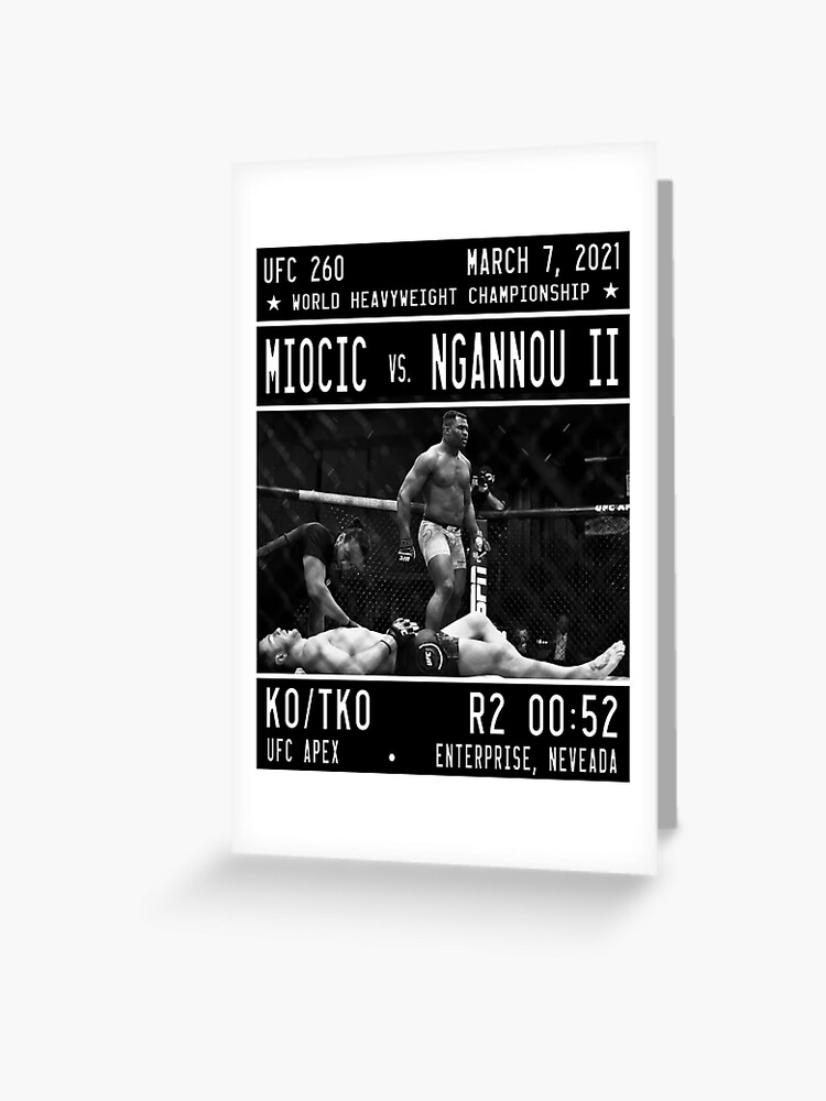 Heavyweight Miocic Ngannou Stream Francis Ngannou Free Ufc 260 UFC