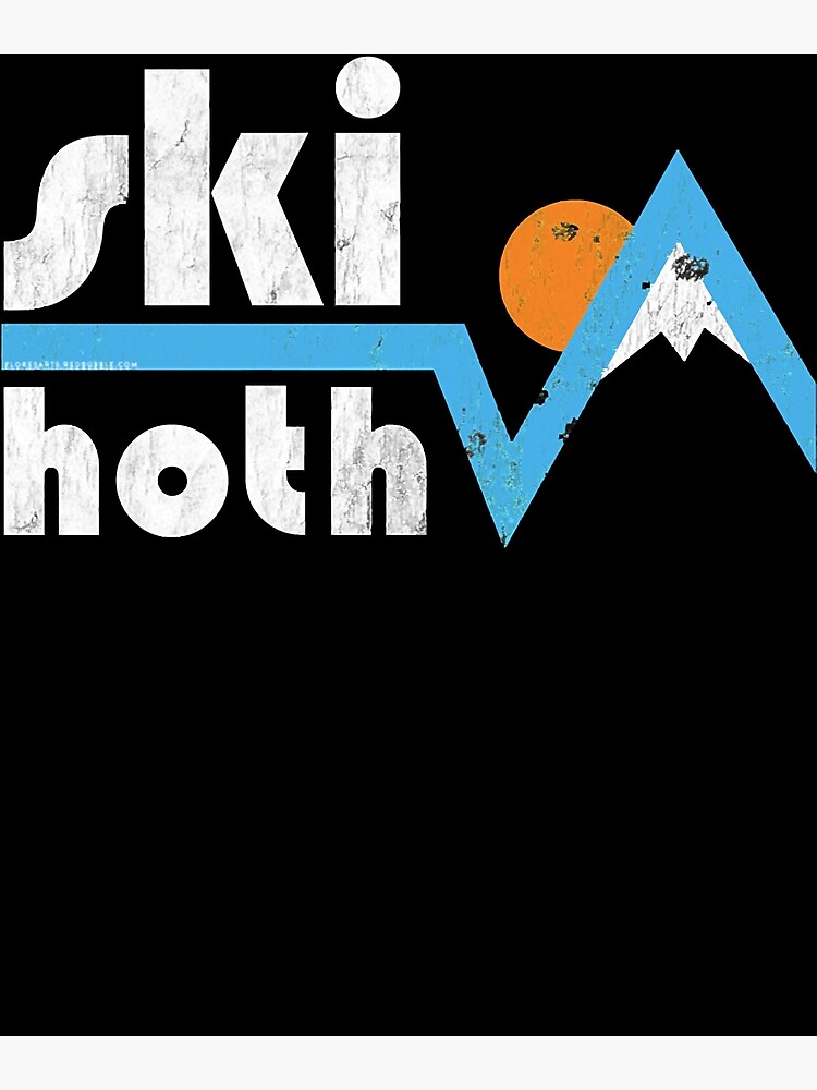 Disover Ski Hoth Classic Premium Matte Vertical Poster