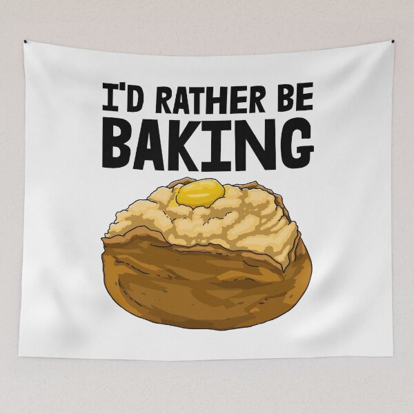Item preview, I'd Rather Be Baking Potato designed and sold by Bendthetrend.