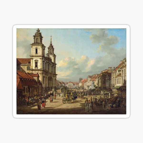 Item preview, Church of the Holy Cross in Warsaw (1778) - Bernardo Bellotto designed and sold by SALON DES ARTS.