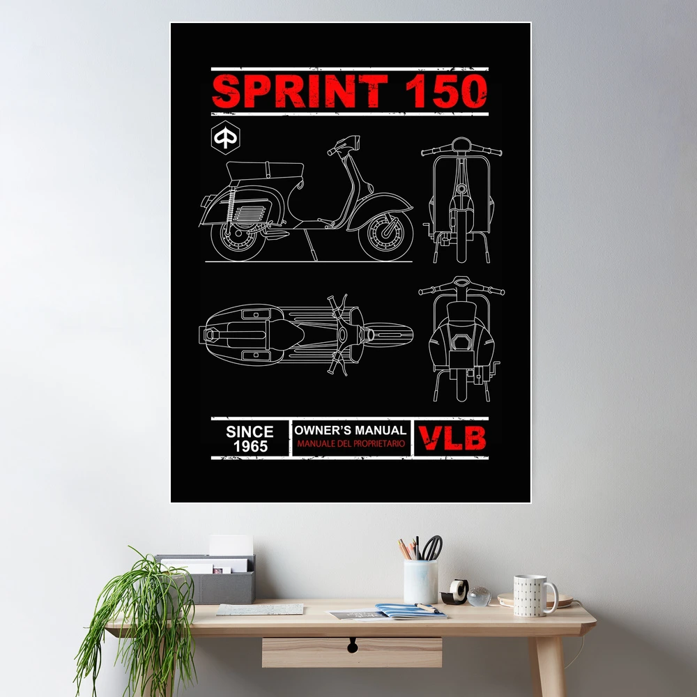 Blueprint of the 150 Scooter