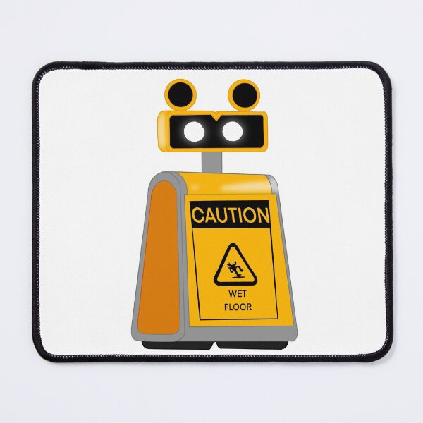 Item preview, caution bot designed and sold by moistmayonnaise.