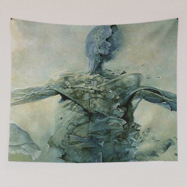 Item preview, Untitled (Human Form) by Zdzislaw Beksinski designed and sold by ReimagineStore.