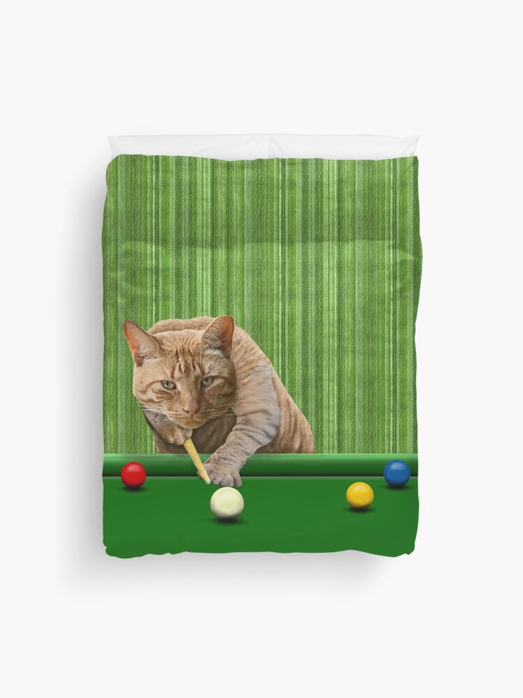 snooker duvet cover