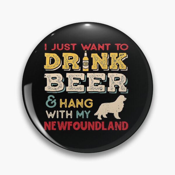 Item preview, Newfoundland Newfie Dog Dad Beer Lover designed and sold by rafaeltto.
