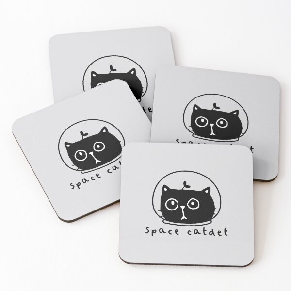 Item preview, Catstronaut Cat in Space Cat Stickers designed and sold by Paper Hearteu.