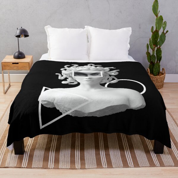 Item preview, Aesthetic Medusa Marble Sculpture designed and sold by cerenalkan.