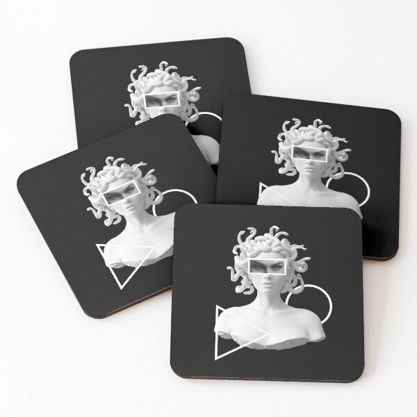 Item preview, Aesthetic Medusa Marble Sculpture designed and sold by cerenalkan.