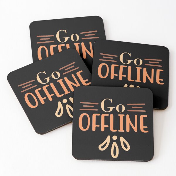 Item preview, Go Offline Get Outside Go Hiking Camping Outdoors designed and sold by RoguePixel.