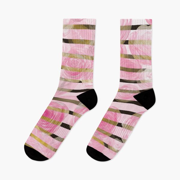 Item preview, Striped Floral Valentine's Day Pattern designed and sold by infinitygrafix.